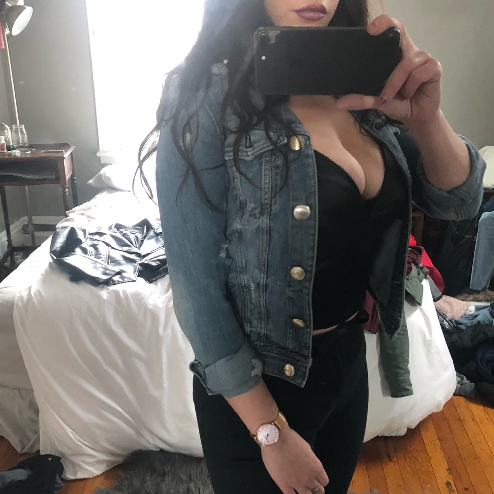 American eagle jean jacket